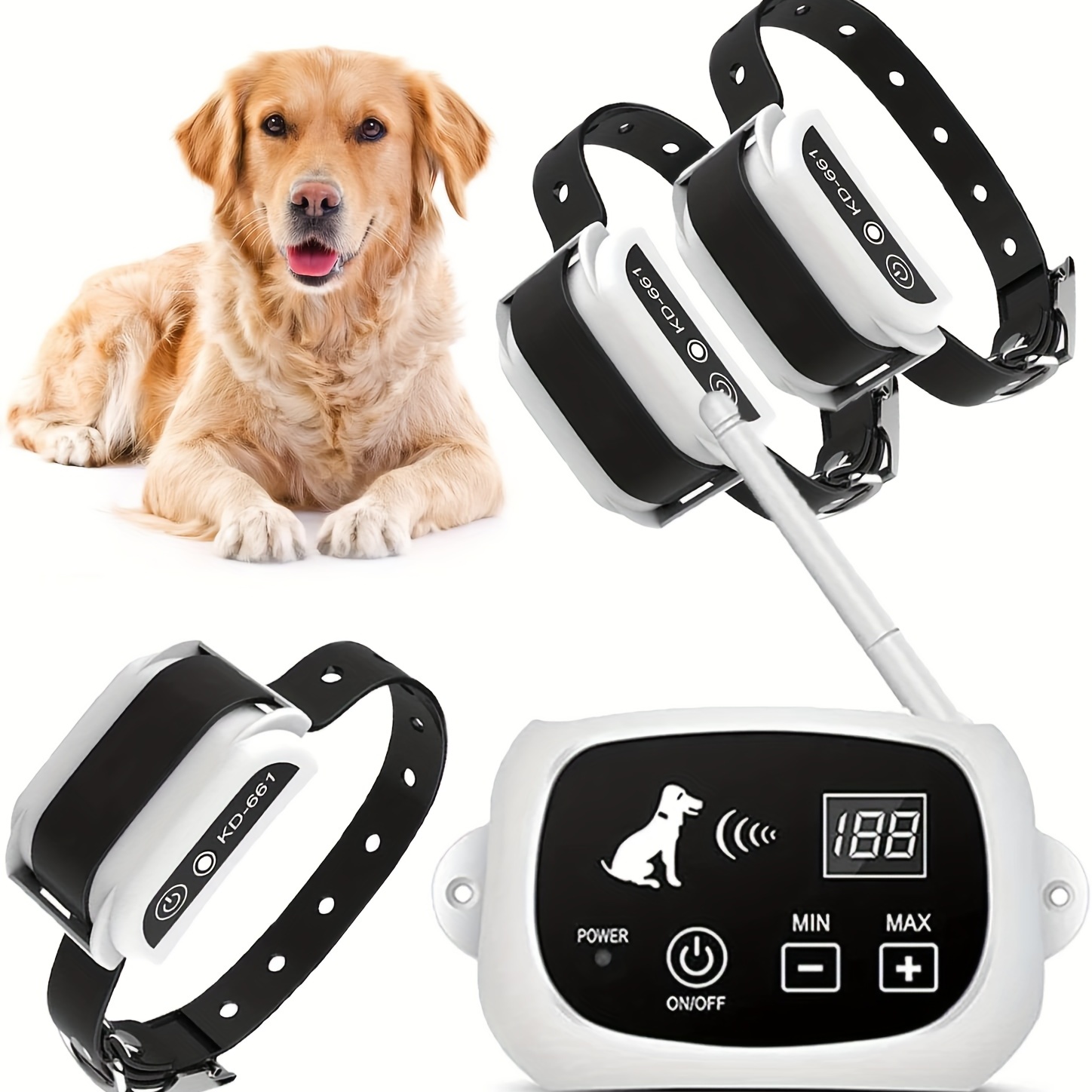 3 Dog Wireless Fence System Pet Containment