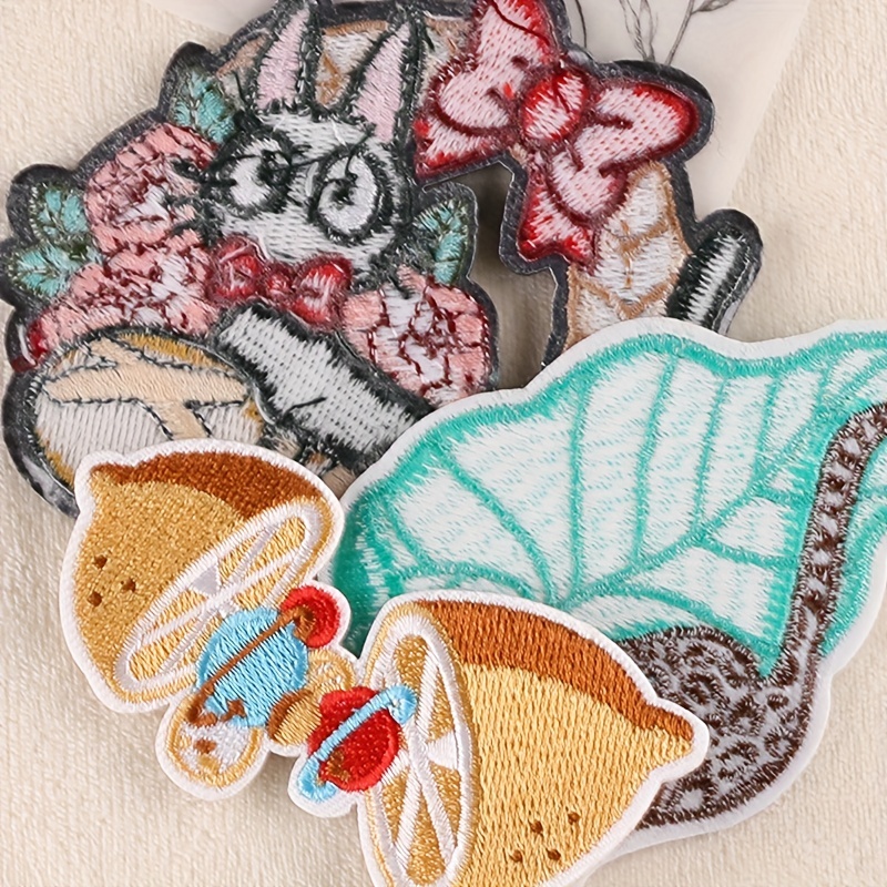 Creative Cartoon Eyes Hand Embroidery Patch For Boys - Temu