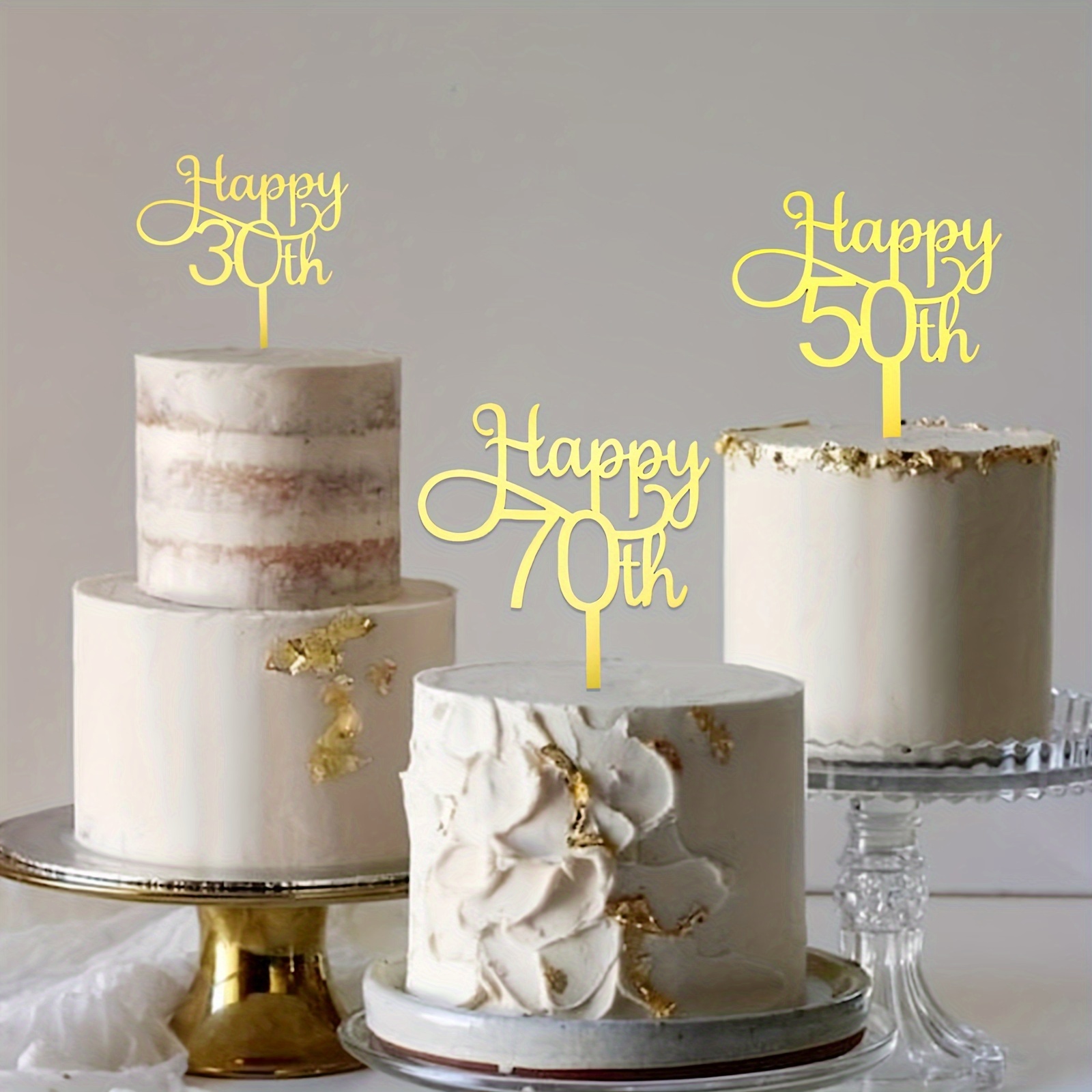  Decoración para tartas de Feliz Cumpleaños, decoración de  fiesta temática de cumpleaños español, letrero de feliz cumpleaños,  decoración de fiesta para adultos y niños, suministros de decoración de  pasteles de aniversario