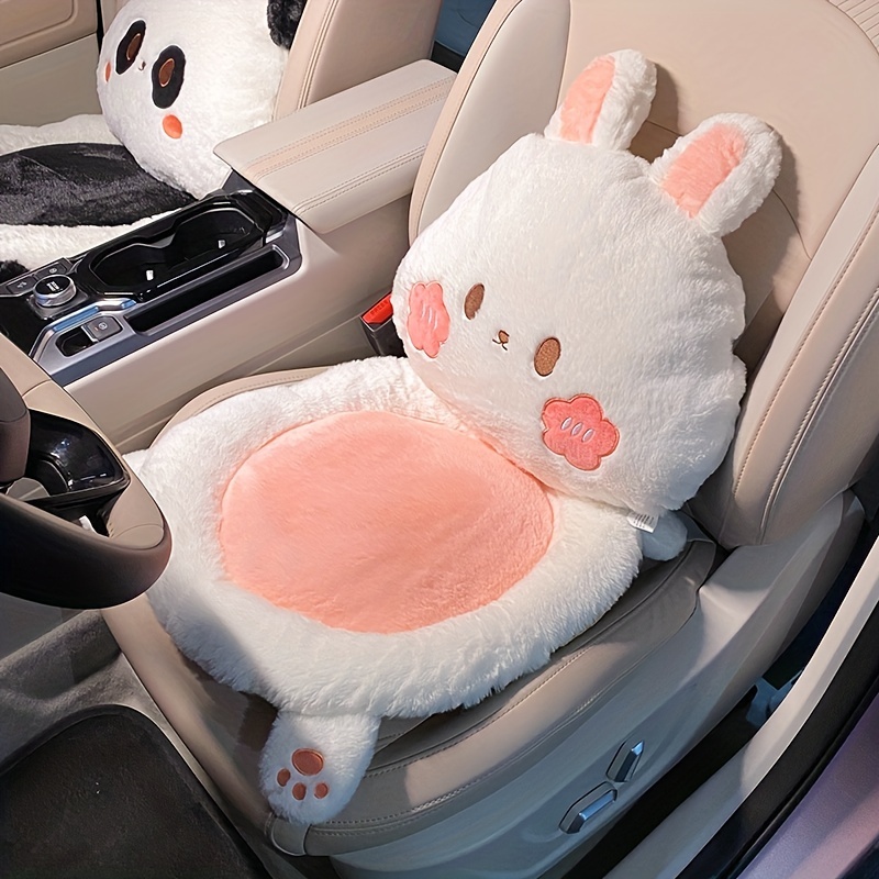 1pc Car Seat Cushion Plush Winter Cover Heating Pad Bear Throw Pillow  Seasons Comfort, Shop Temu Start Saving