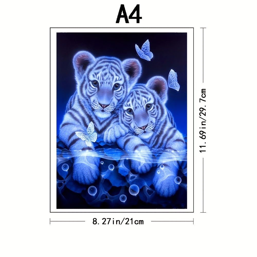 Puzzle di legno tigre forme di animali puzzle di legno adulti