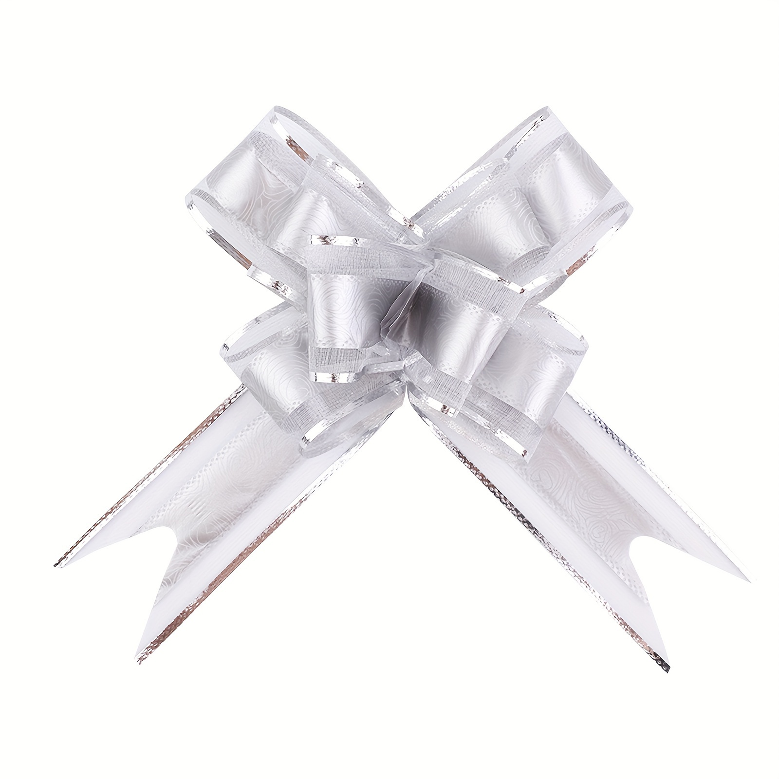 White Bows For Gift Wrapping - Temu