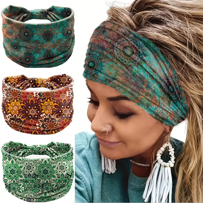 Stretch Headbands Women - Temu