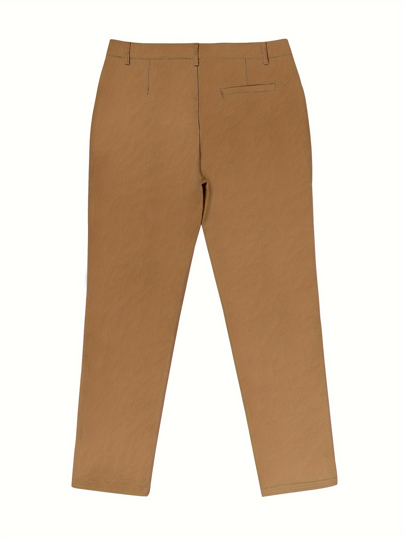 Men Stretch Dress Pants Slim Fit Skinny Chino Pants Soft Trousers