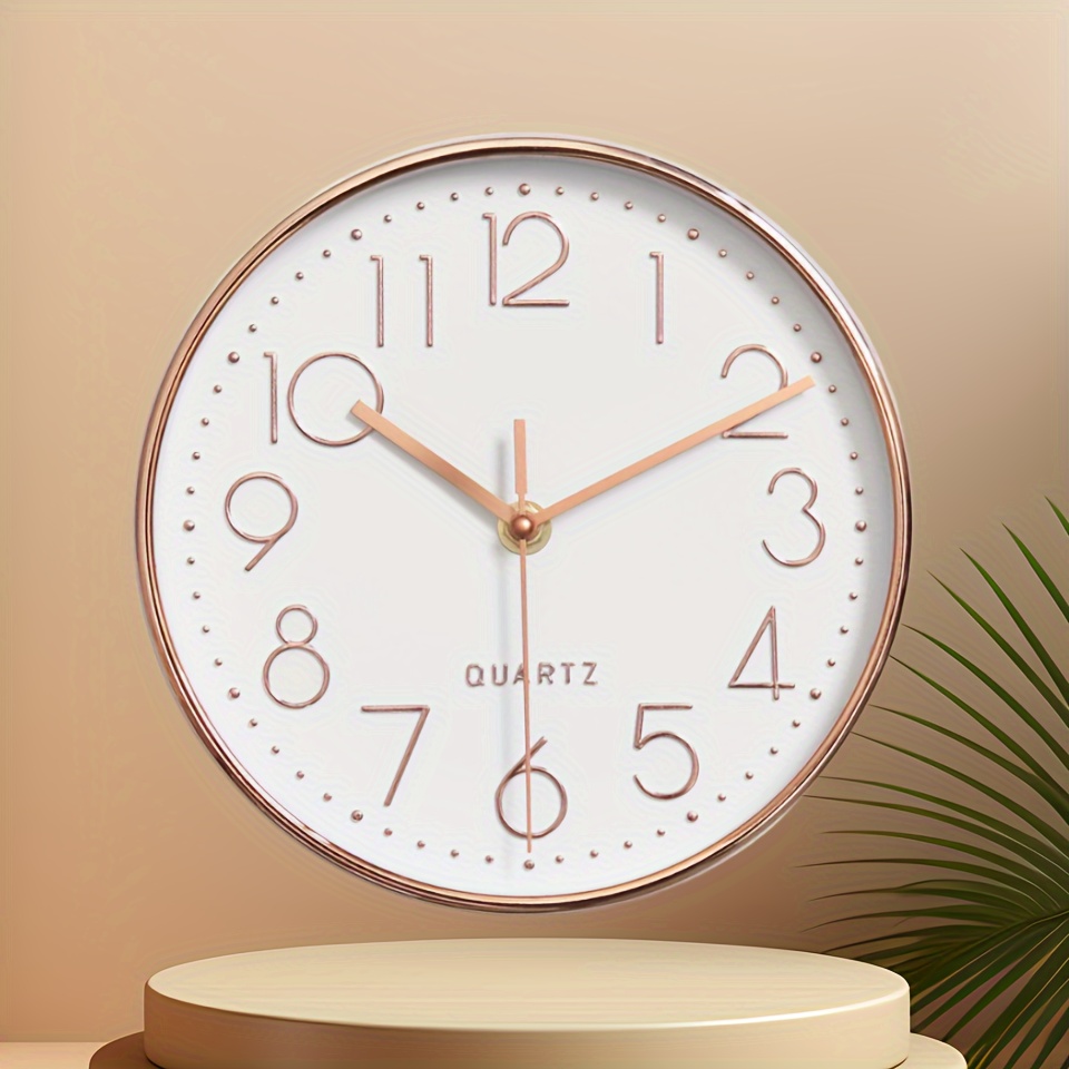 Horloge Table À Quartz Minimaliste Pointeur Rond Mini - Temu Switzerland