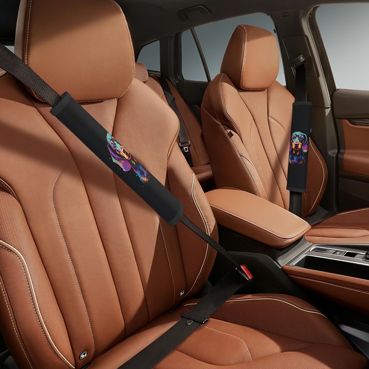 Housse de ceinture de sécurité de voiture de Luxe - Protecteur de ceinture  de sécurité