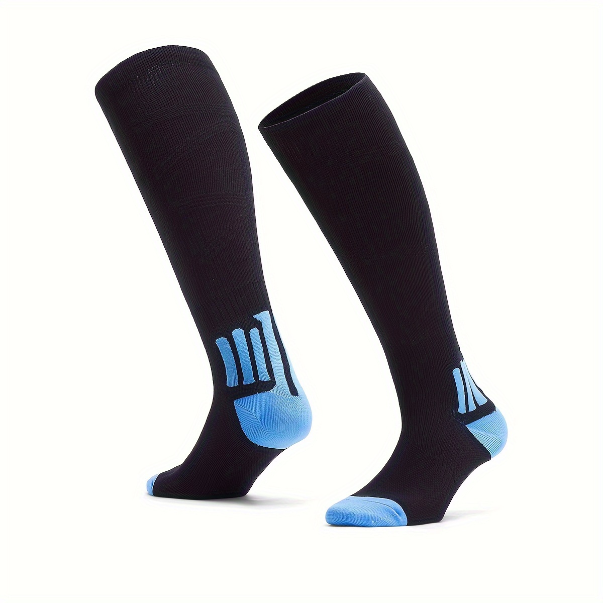 Men's Compression Sport Socks Nylon Blend Sweat Absorbing Breathable Socks
