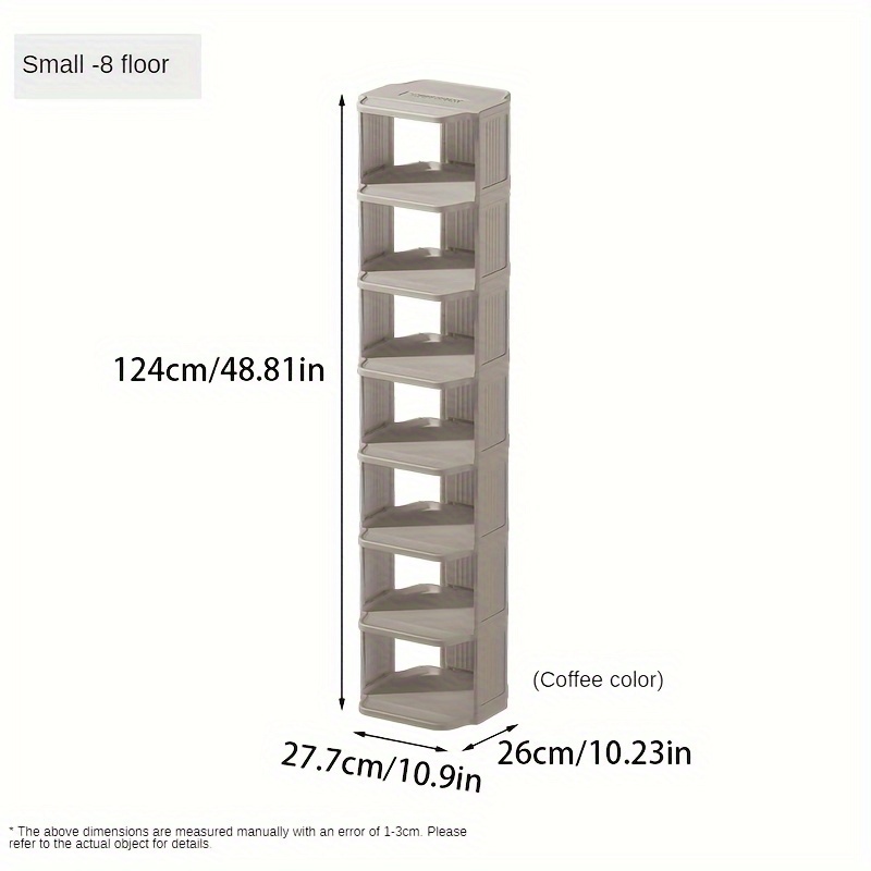 Folding Shoe Rack With Multi tier Stackable Shoe Storage - Temu