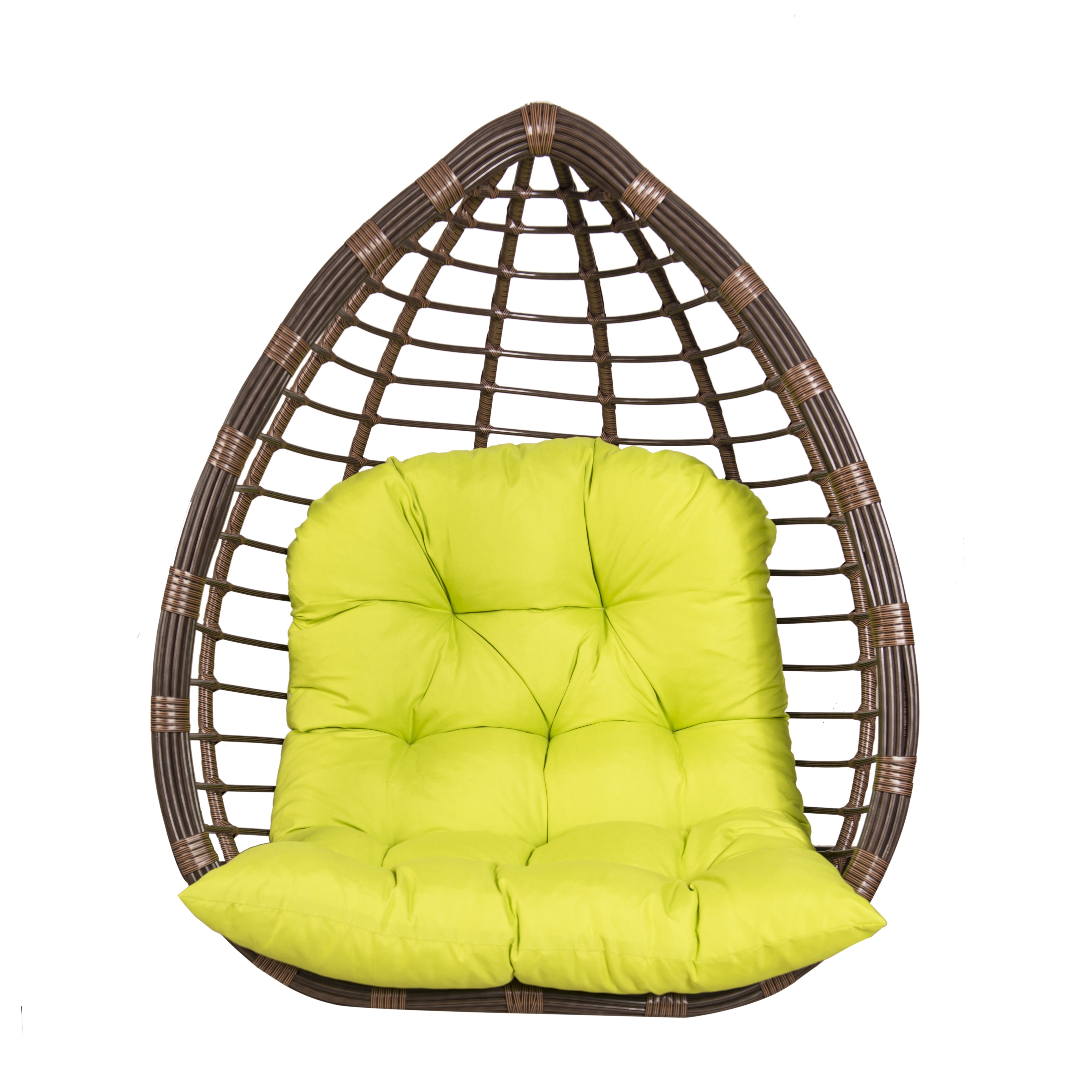 Cojines redondos para sillas, cojines de asiento de algodón y lino para  interiores y exteriores (amarillo, diámetro 45 cm)