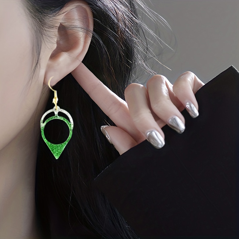 Epoxy Resin Silicone Earring Molds Diy Jewelry Pendant - Temu