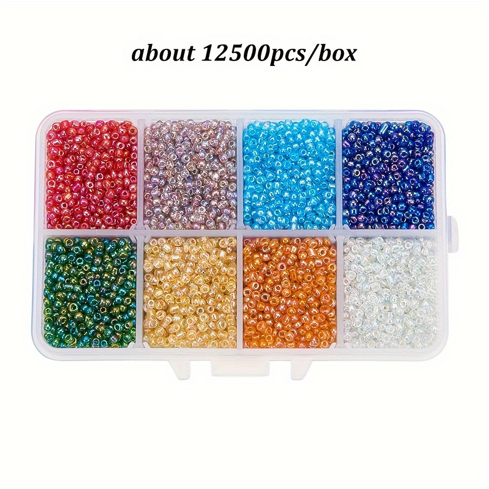 2mm (size 11/0) 1000pcs Luster Seed Beads (16 Colors) – Crystals and Clay  Jewelry DIY