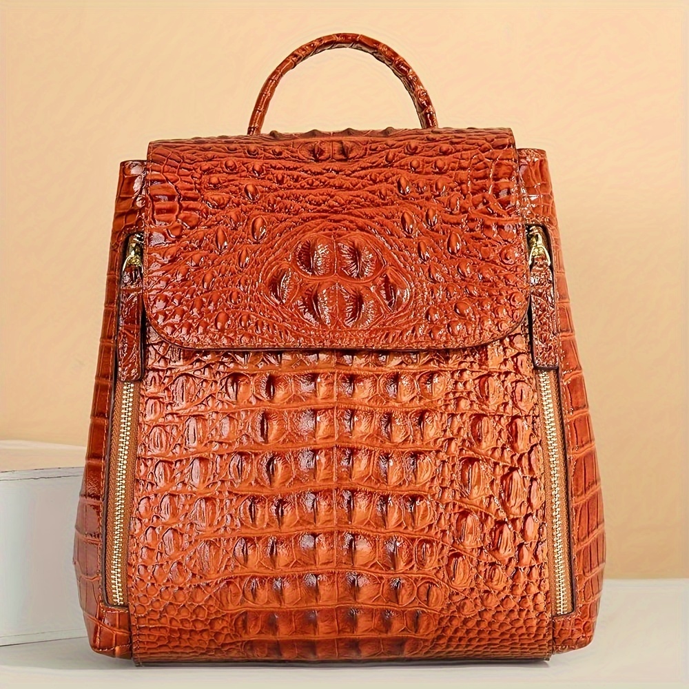 Croc clearance embossed backpack