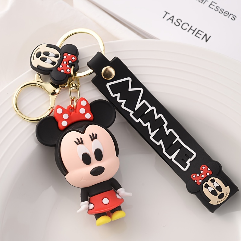 Car Key Chain Silicone Doll Anime Pendant Cartoon Key Ring Lettering  Decoration Best Sellers For Car Accessories - Temu