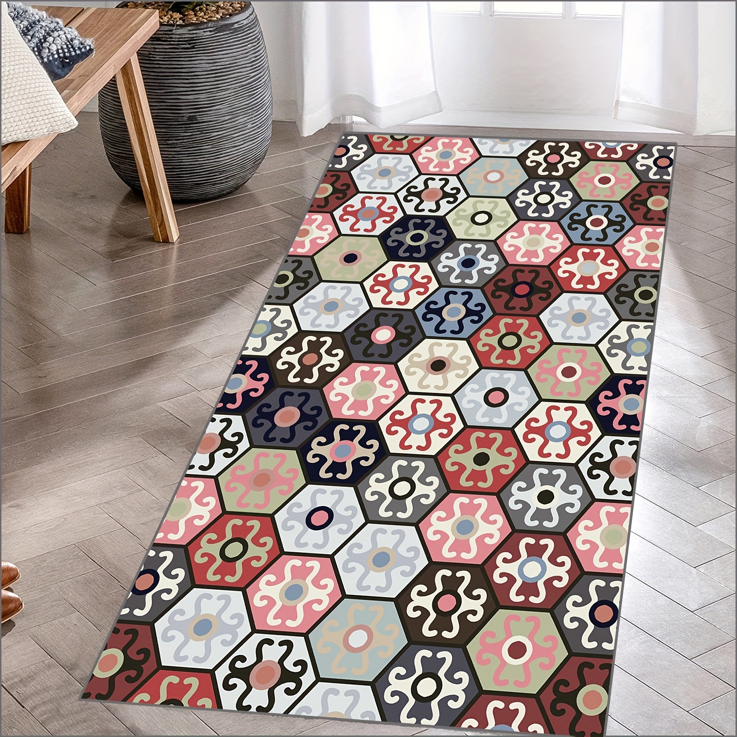 Graffiti Paw Print Area Rug Non slip Bathroom Mat Carpet - Temu