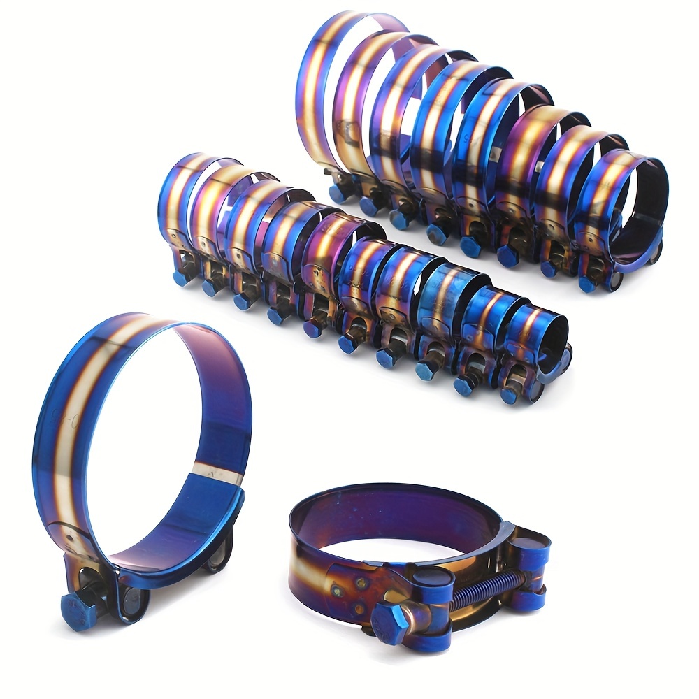 Adjustable Stainless Steel Hose Clamp Kit 26mm-114mm