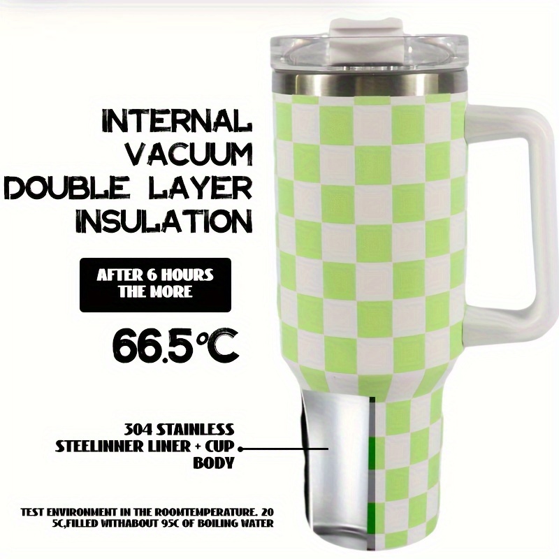 860ml Handle Cup 316 Stainless Steel Insulated CupIce Cream Cup