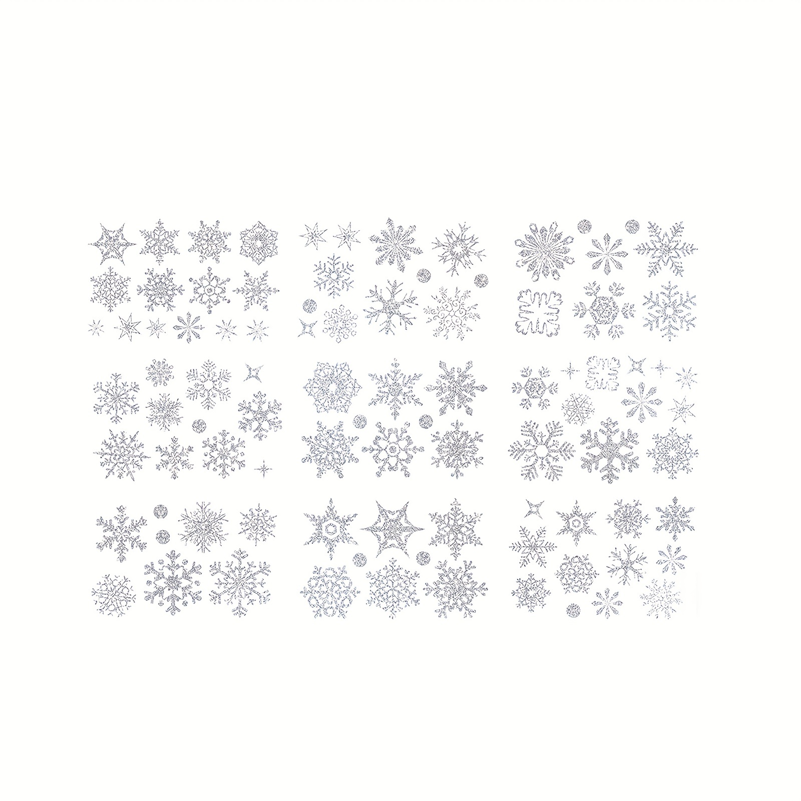 Christmas Envelope Seal Stickers Glitter Snowflake Stickers - Temu