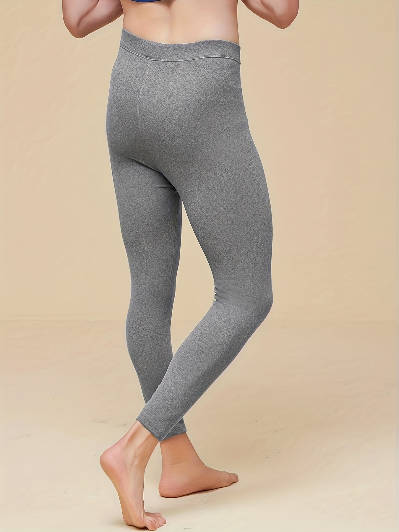 Hanes Grey Warmwear Layers Thermal Pants Leggings Women's