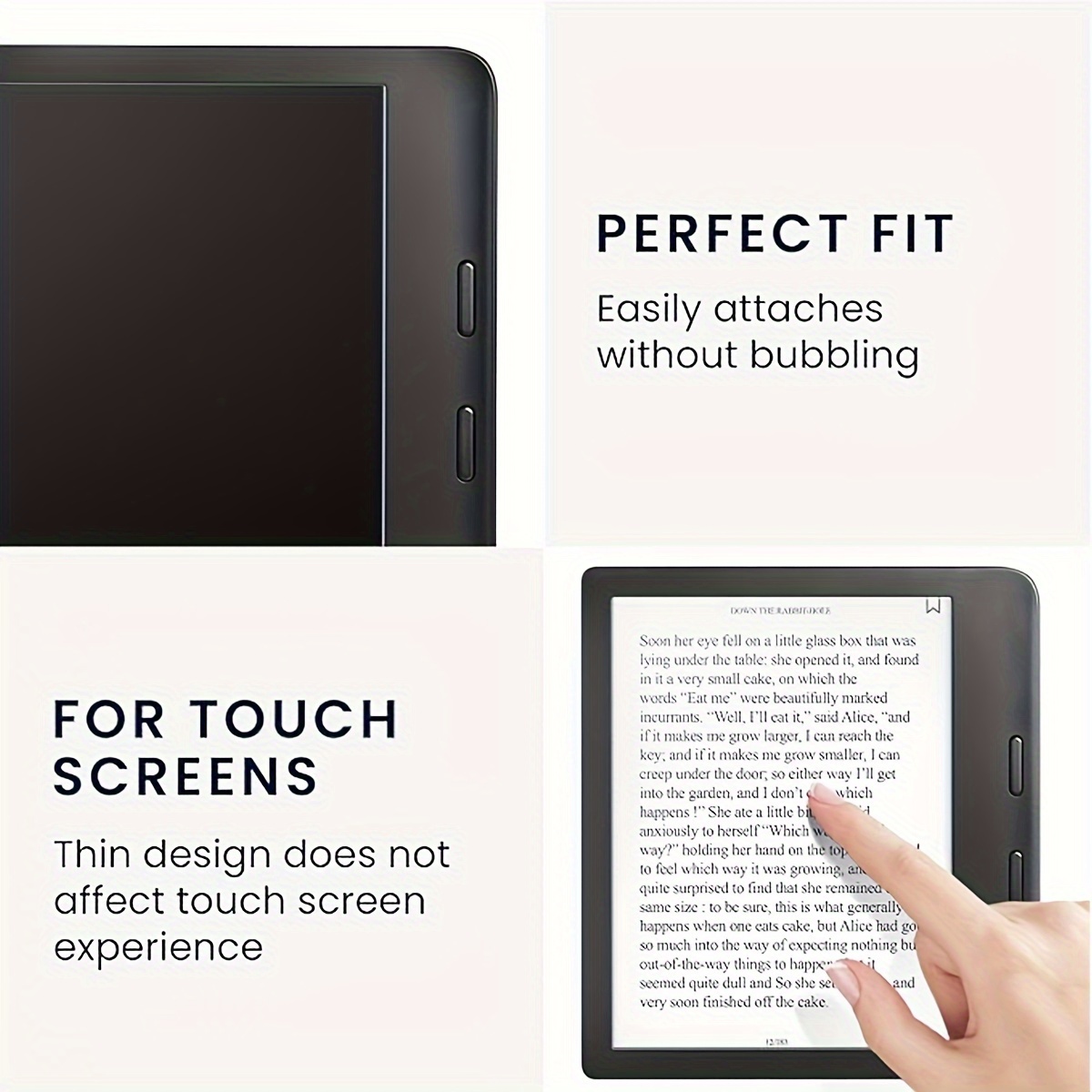 Libra 2 with matte screen protector on : r/kobo