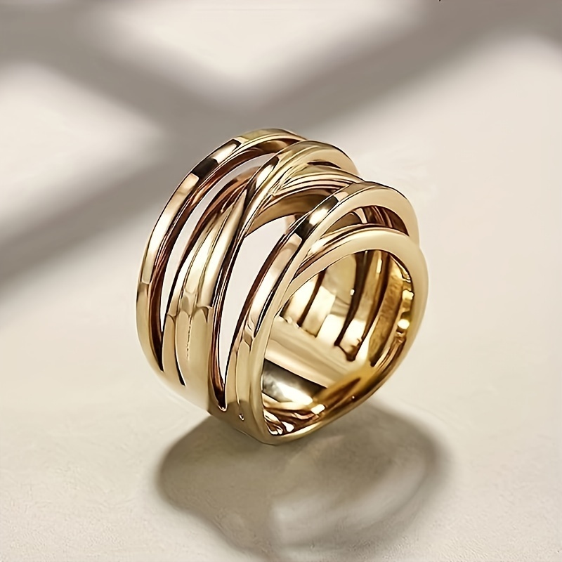 E-shop Schicker Armbandring, trendiges -Design, geeignet für Damen und Herren, mehrere Farben zur Auswahl, passend für tägliche Outfits,