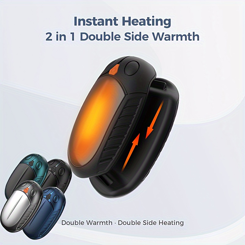 Comprar MIni calentador para manos portátil 2 en 1, Banco de energía,  calentador de bolsillo, calentador de manos recargable de doble cara