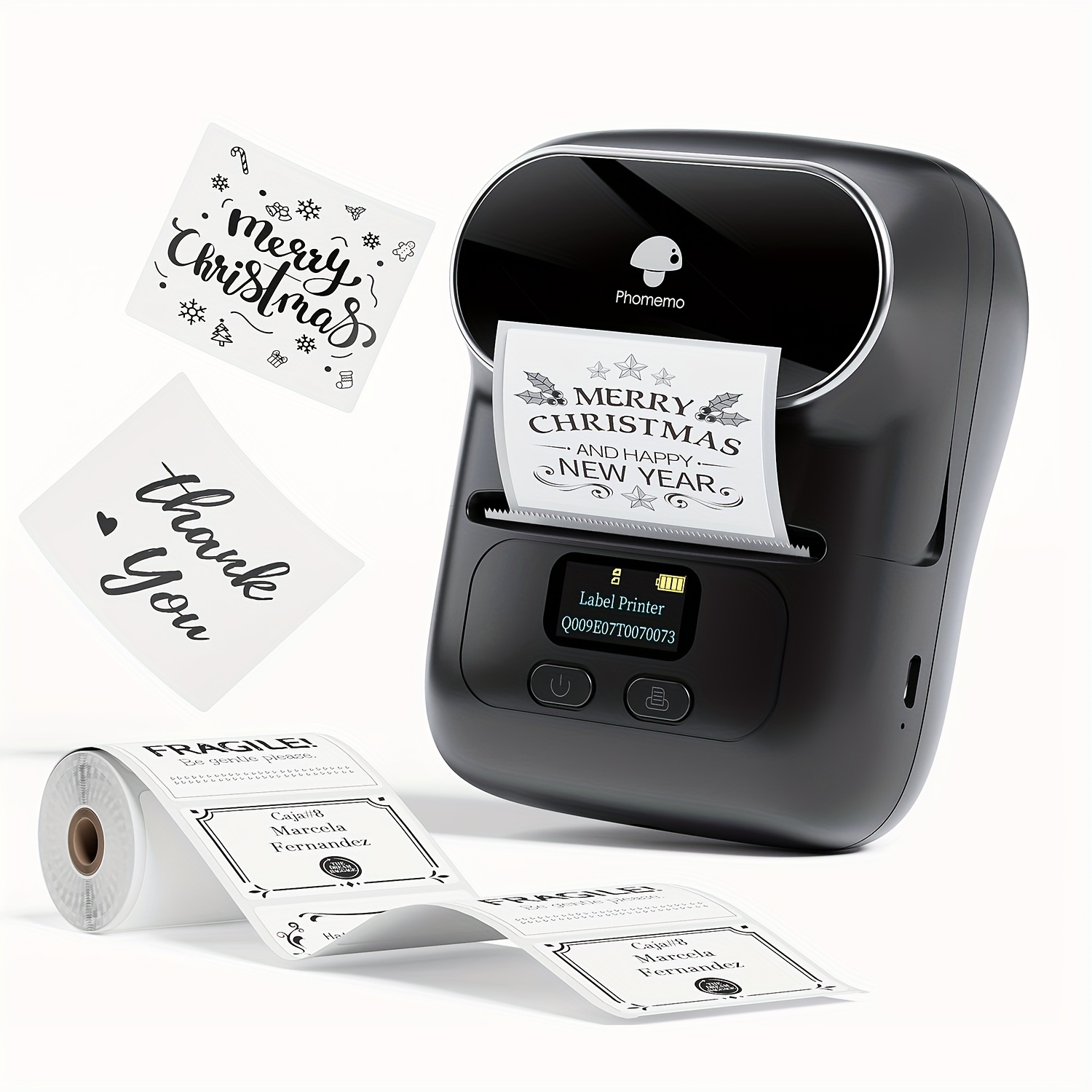 Label Maker, Portable Label Printer, Phomemo M110 Bluetooth
