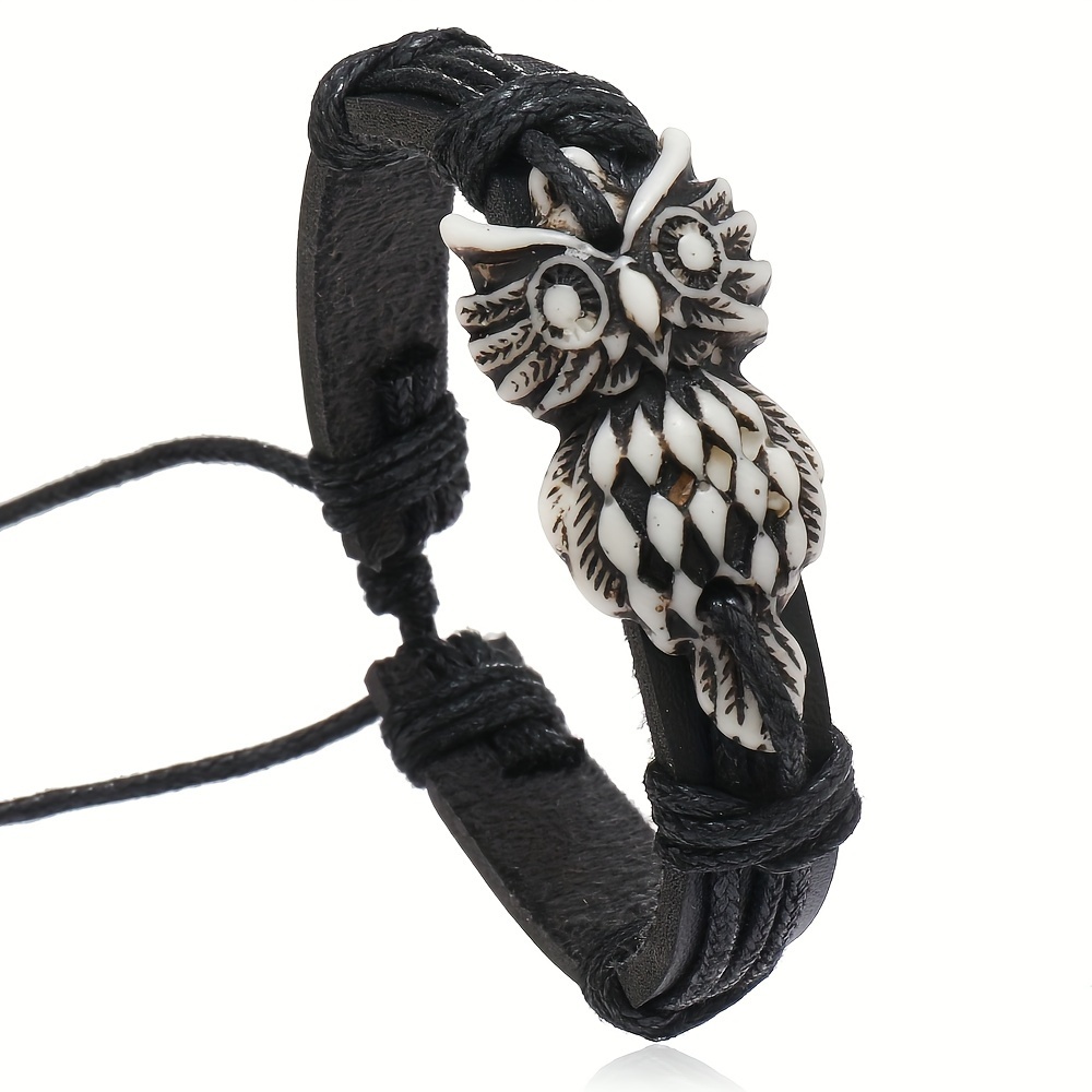 Owl deals rope bracelet