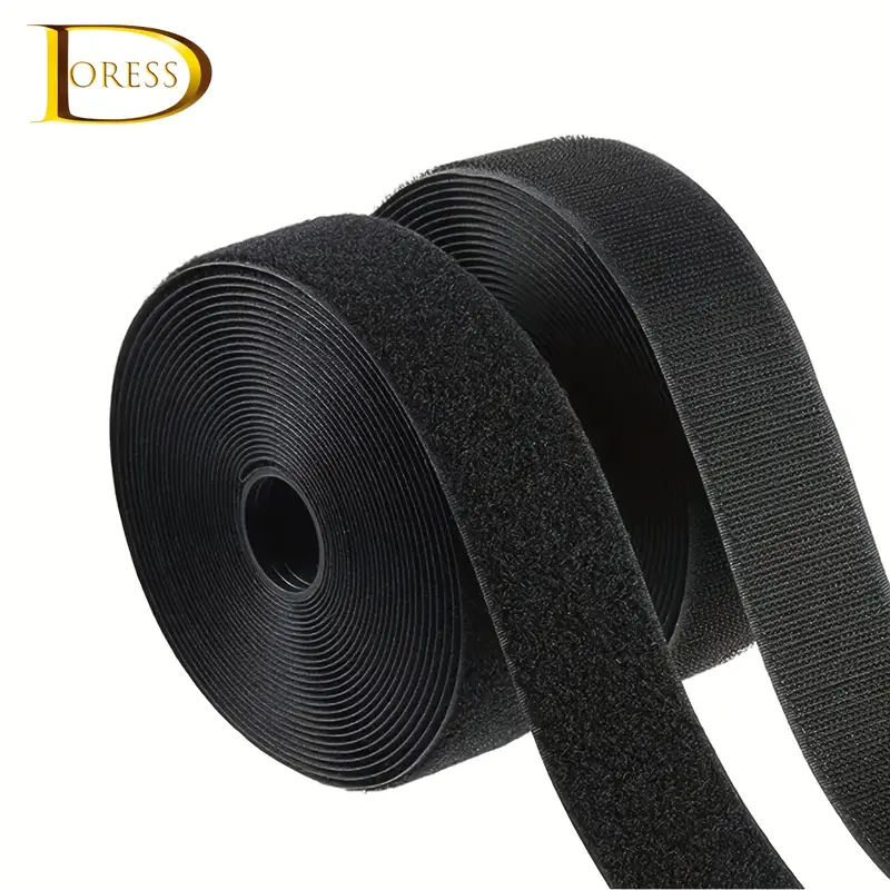 Sew On Hook And Loop Style Non adhesive Back Nylon Strips - Temu