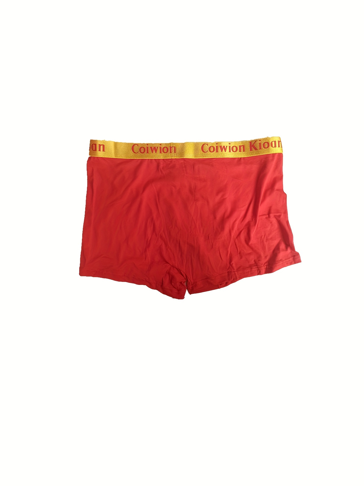 Men 2024 Chinese New Year Lucky Red Underwear Spring Festival Dragon Year  Boxer Briefs Panties Stretch Shorts Trunks