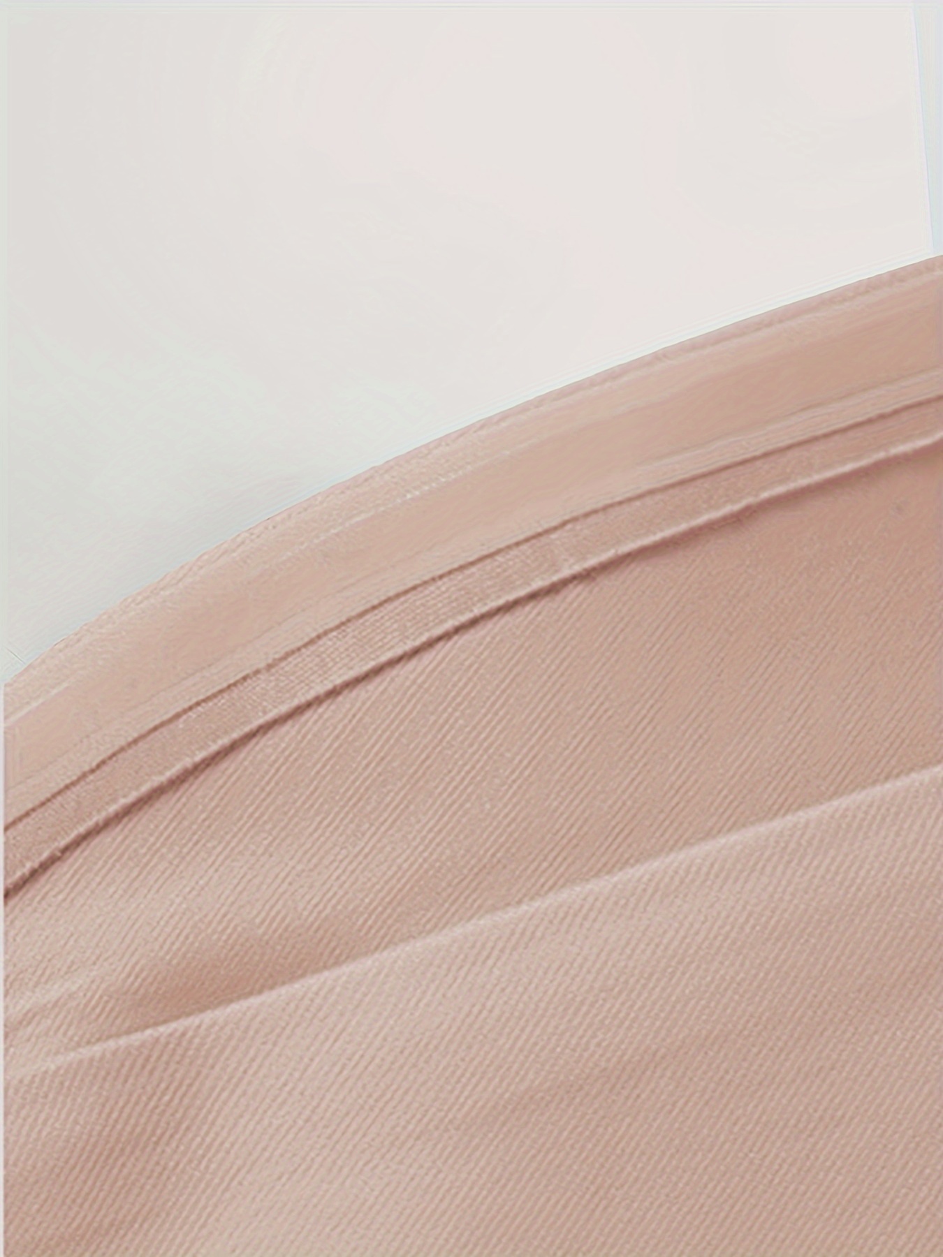 Sexy Strapless Bandeau Bra, Nylon 95% Elastane 5% Knit Fabric, Invisible Comfort, Solid Color, No Padding, Wireless, 170gsm - Adult Size