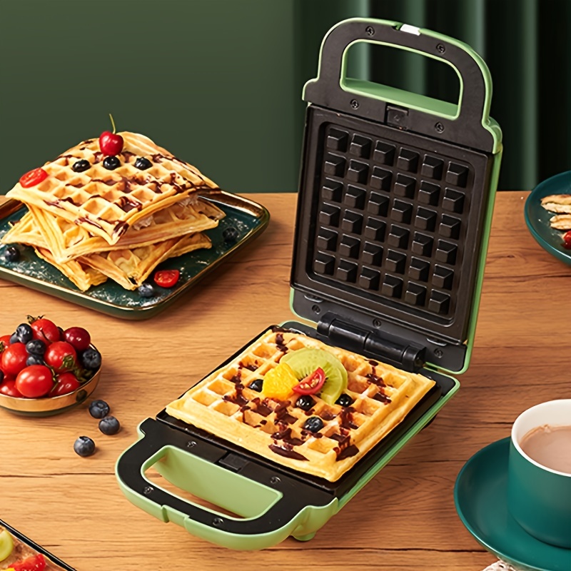 Multifunctional Electric Folded Breakfast Sandwich Maker 220v Non-Stick  Fast Toast Pan Pot Bread Waffle Grill Machine