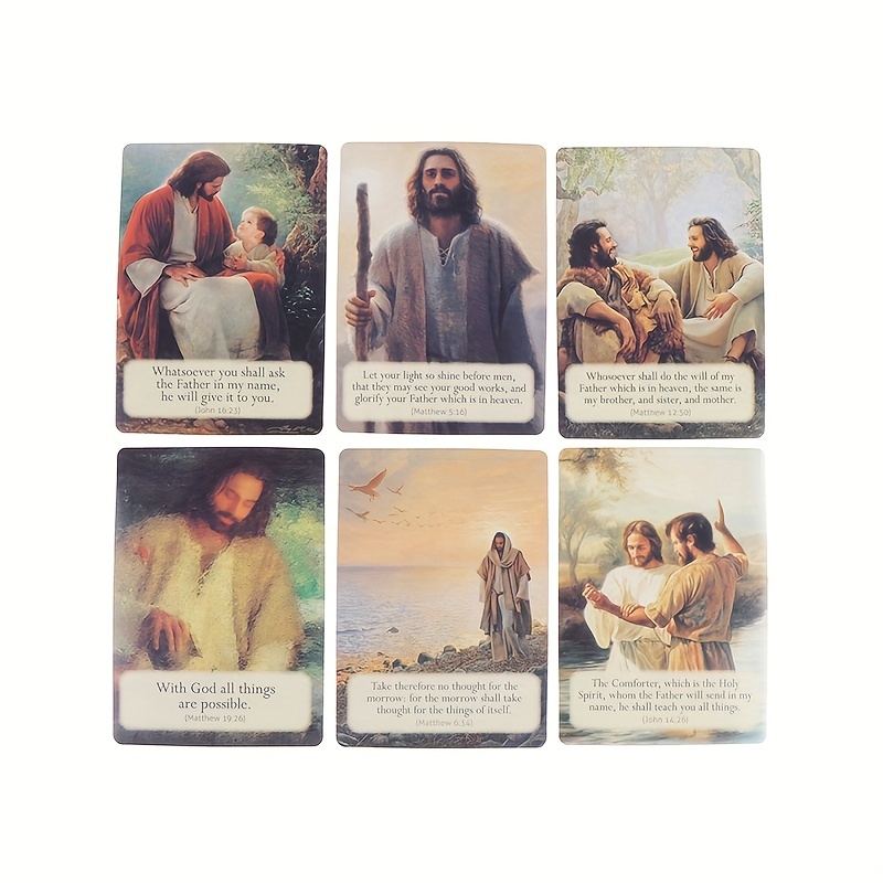 Paroles d’amour de Jésus Cartes de Tarot Oracle Carte de jeu Famille Cartes  à jouer Anglais Tarot Cartes de jeu Jeux de société Pdf Shry