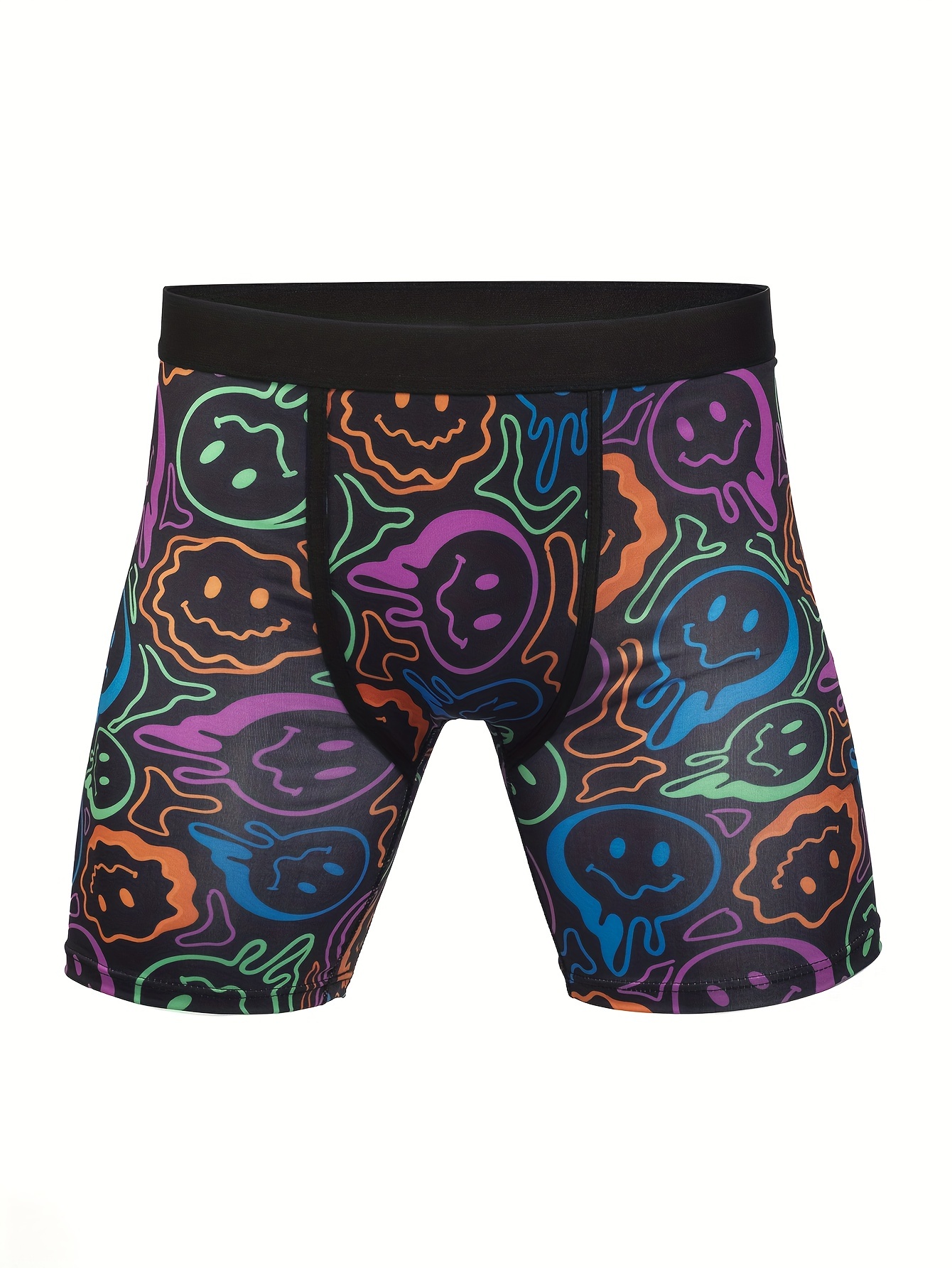 Youth All Seeing Eye Printed Boxer Shorts, Mens Sports Underwear