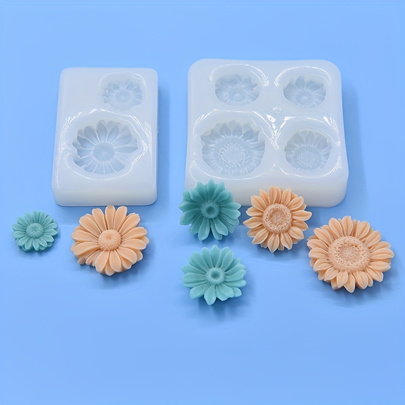 Lily Flower Chocolate Mold, 3d Silicone Mold, Candy Mold, Fondant Mold,  Baking Mold - Temu