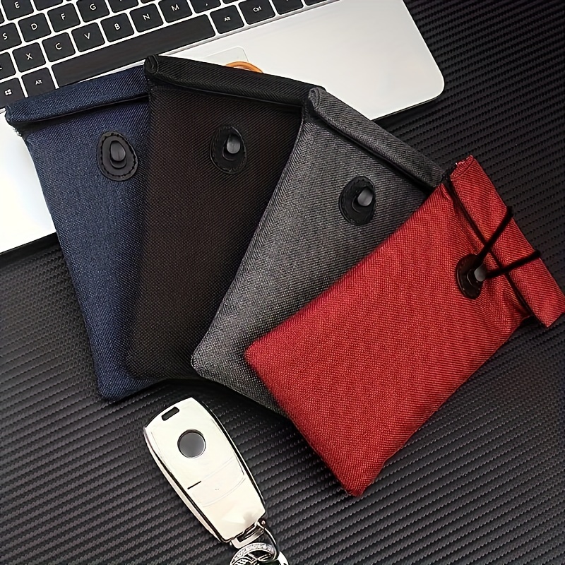Faraday Bag // RFID Signal Blocking Shielding Pouch // Cell Phone Wallet  Case