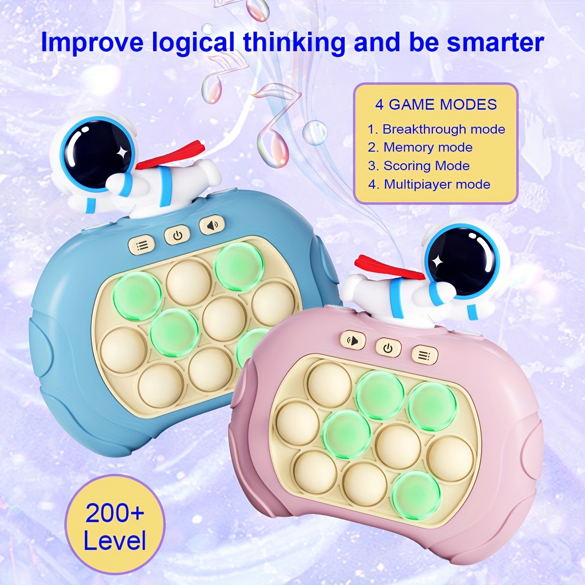 Fidget Toy Speed Push Game Machine: An Educational And Fun Gift For Kids  And Teens! - Temu Latvia