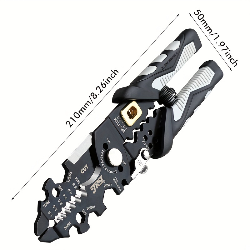 Wire Stripping Pliers Multifunctional Electrician Pliers - Temu