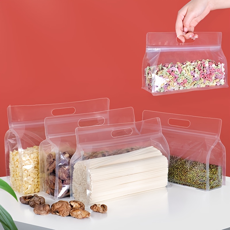 Zip Lock Reusable Silicone Food Storage Containers Leakproof