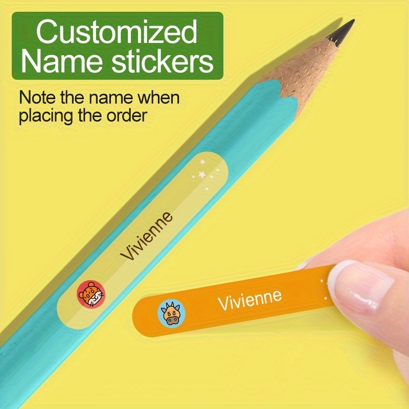 Futuristic Custom Name Stickers For Comprehensive School - Temu Switzerland