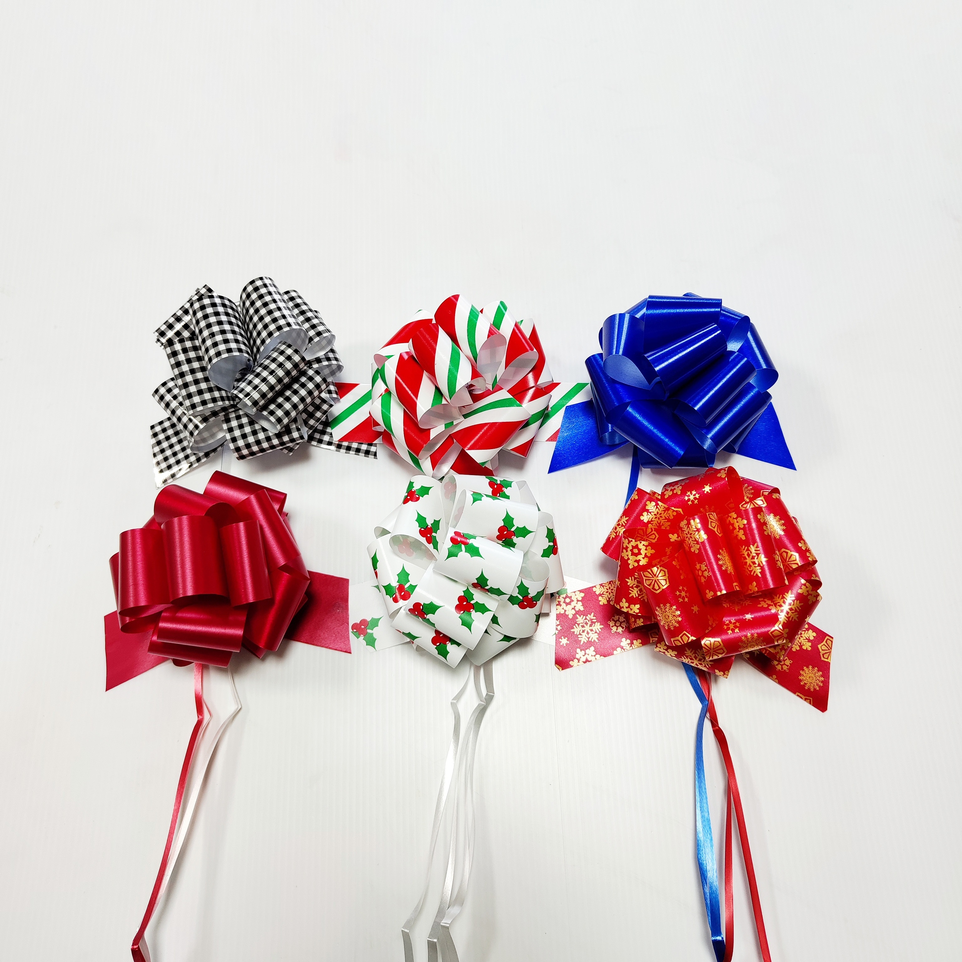  6 Pcs Large Gift Bow,Pull Bows for Gift Wrapping