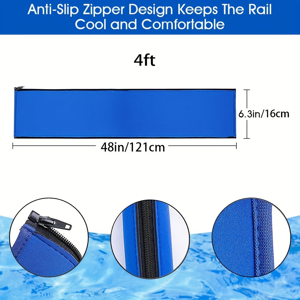 1pc, Pool Handrail Gloves, Fence Cover, Safety Grip Comfortable For Above Ground Pool Ladder Handle Handrail Gloves 4ft/6ft/8ft/10ft