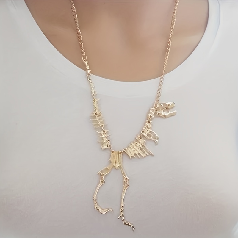 Fashion Exaggerated Rhinestone Green Crocodile Necklace For Women Gothic Animal Clavicle Chain Choker Collars Statement Jewelry