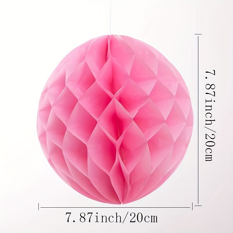 Colored Paper Honeycomb Ball Festival Honeycomb Lantern Ball - Temu