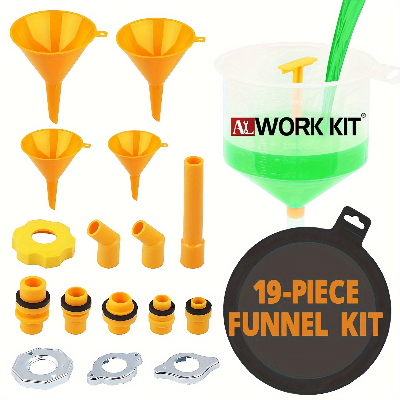 No spill Coolant Funnel Kit Radiator Funnel Burping Kit - Temu