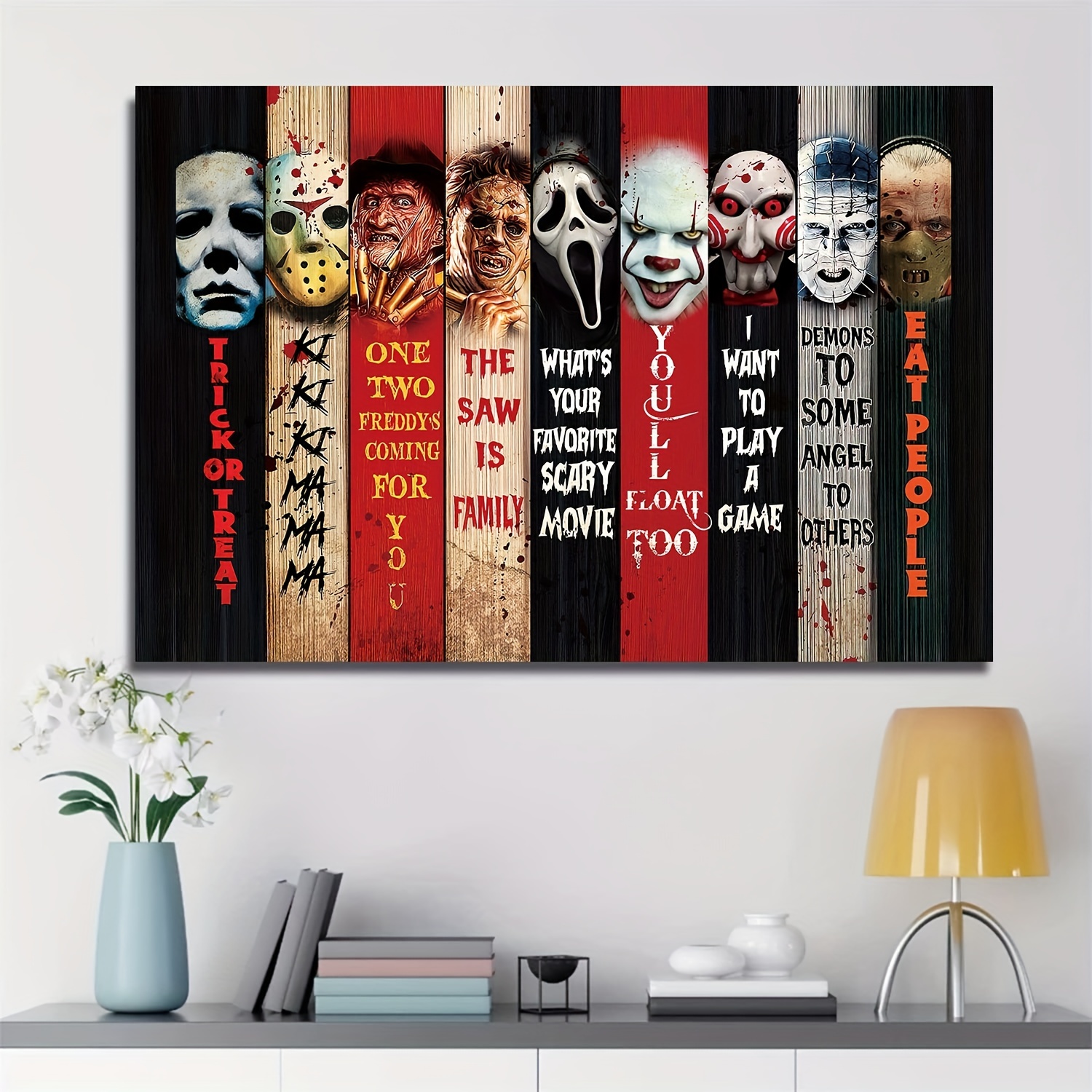 Silent Hill Classic Horror Movie Wall Art Home Decor Canvas Painting  Decoration Hotel Bar Cafe For Living Room Poster