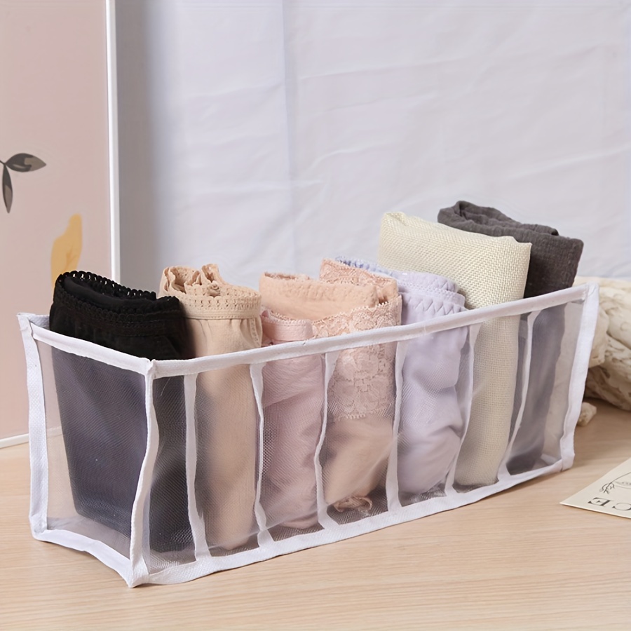 Clear Wardrobe Clothes Organizer Dacron Clothes Separation Storage Bag