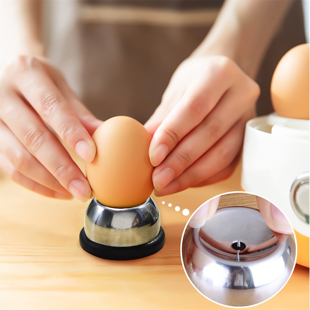 Egg Piercer For Boiled Eggs Egg Hole Puncher Eggs Poker Stainless Steel  Needle Eggs Hole Puncher For Easy Peeling Bakery Kitchen