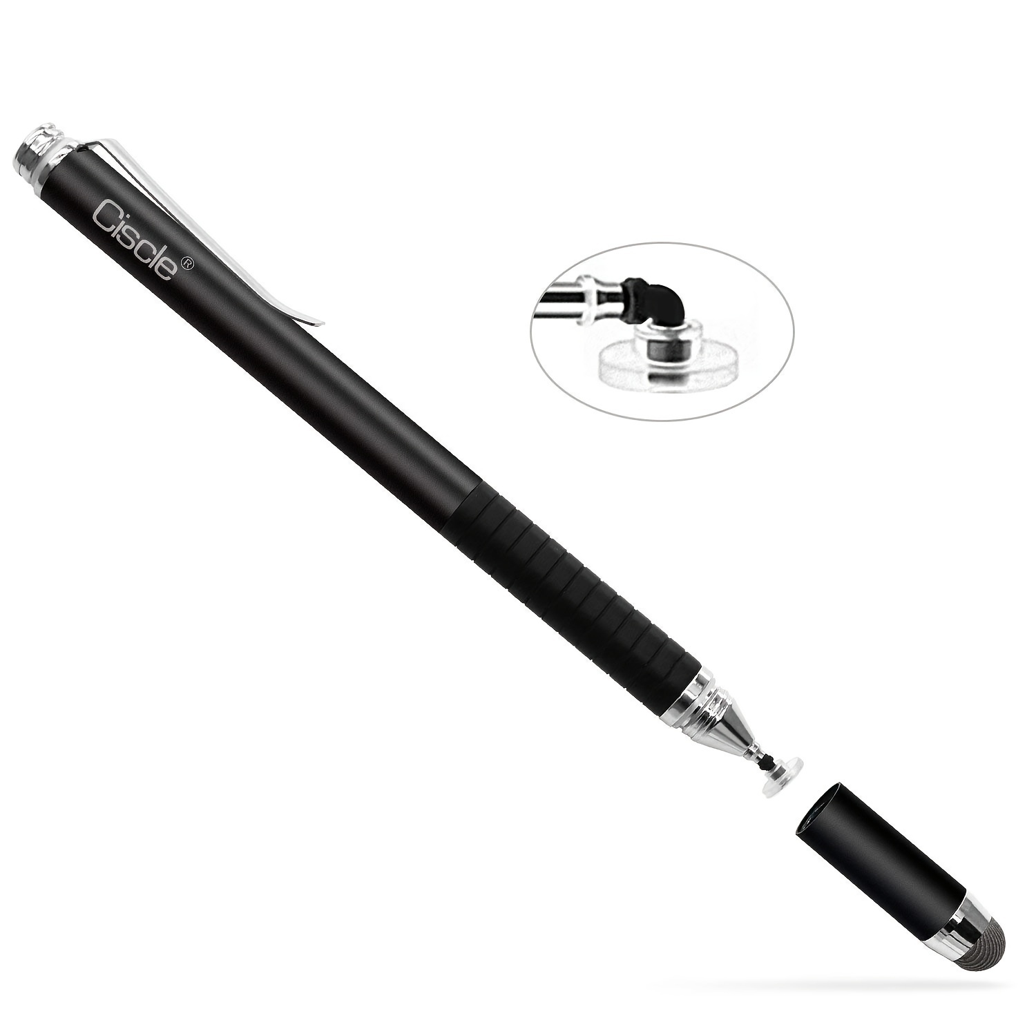 2x 2-in-1 Stylus Pen for Touch Screens - iPad, iPhone, Kindle Fire