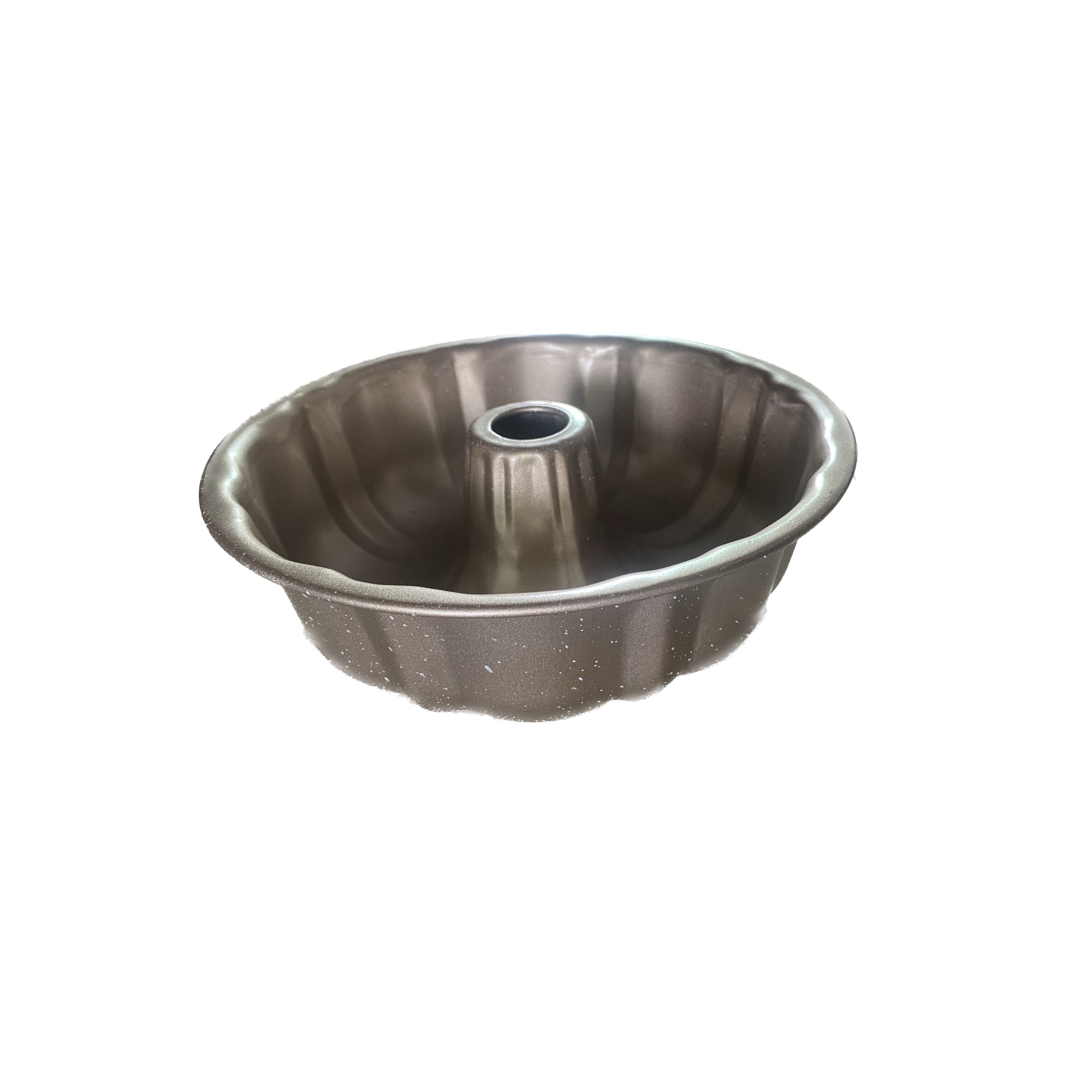 Aluminum Ring Cake Pan (11.2 in) - Ring Mold Pan - Tube Pan for Baking  Pound Cake - Donut Cake Pan - Fluted Tube Pan - Flan Mold - Flan Pan - Flan