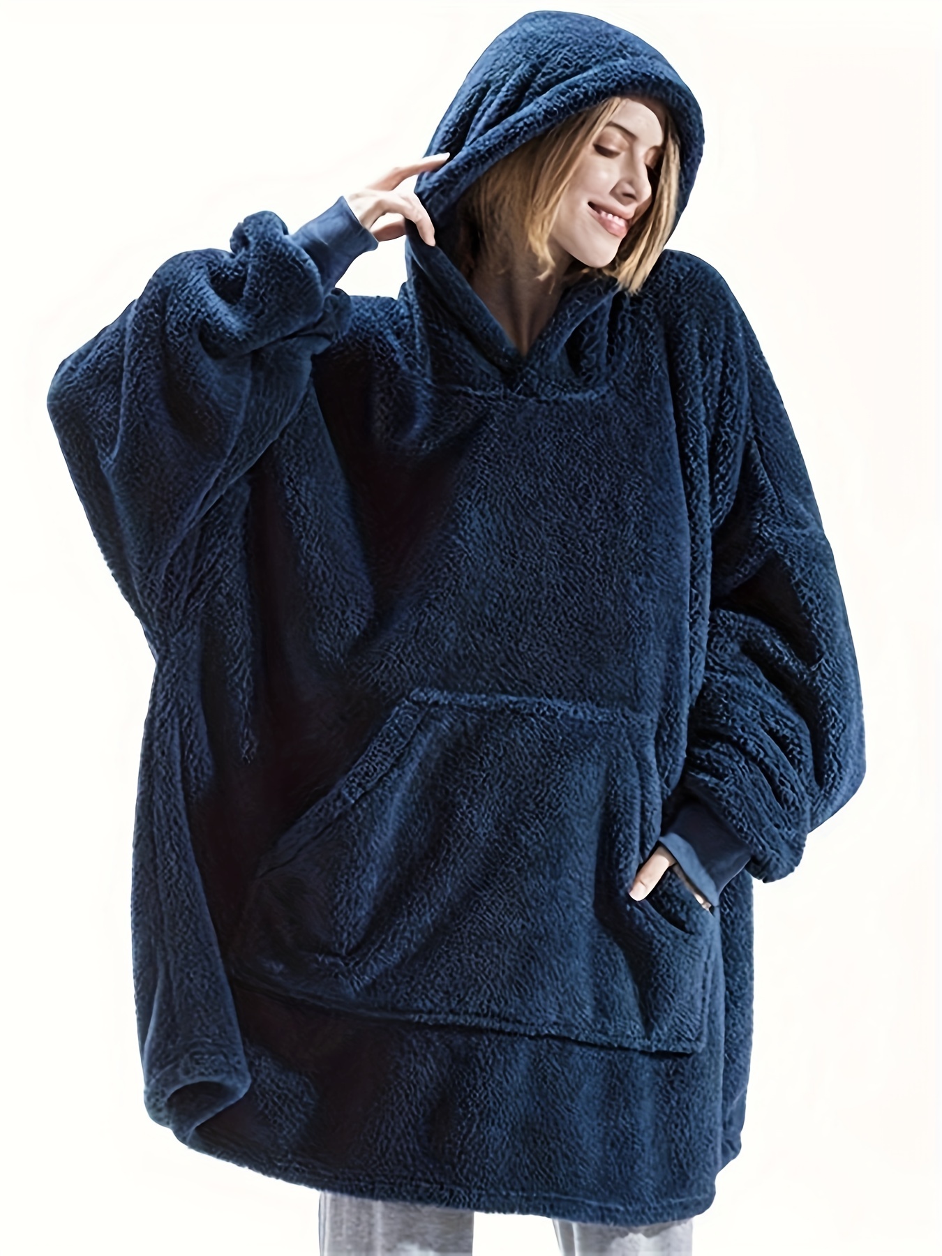 Valentine's Day Fuzzy Lounge Robes Cute Long Sleeve Hooded - Temu Canada